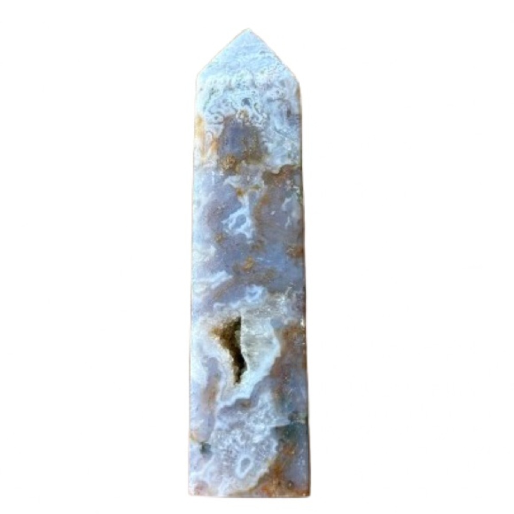RARE Purple Moss Agate w/ Druzy